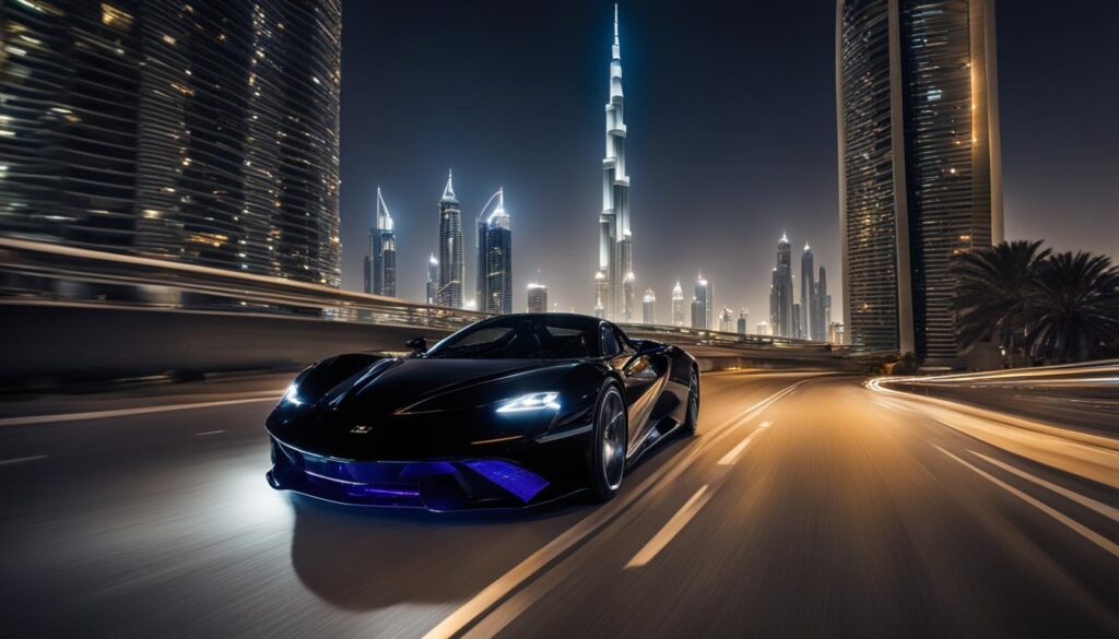 exotic car in Dubai
